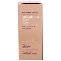 Faithful to Nature Macadamia Nuts - Raw